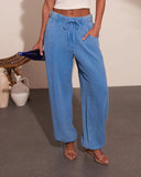 Loela Mid Rise Drawstring Joggers