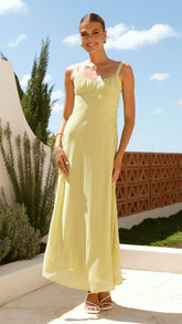 Margo Midi Dress Lime