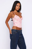Resort Getaway Bustier Pink