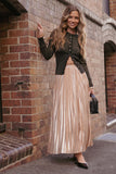 Bethy Maxi Skirt Gold