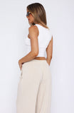I Can Be Yours Tank Top White