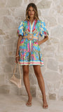 Celene Mini Dress Tropical Rio