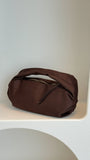 Renee Shoulder Bag Chocolate Suede