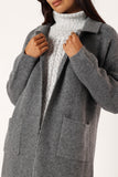 Skylar Open Front Coatigan Grey
