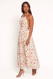 Wilder Halterneck Maxi Dress Pink Floral