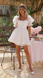 Lakeithia Mini Dress White