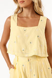 Tiana Short Set Yellow
