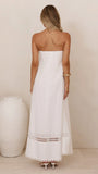 Sandra Maxi Dress White