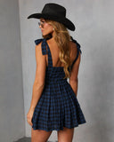 Harvest Muse Plaid Romper