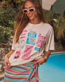Travel Ticket Short Sleeve Graphic Tee
