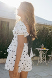Julia Set Black Polkadot