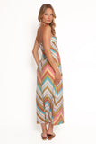 Lane A line Maxi Dress Multi