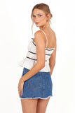 Jenni Top White Floral