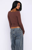 You Just Get Better Long Sleeve Top Expresso