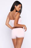 Whimsical Night Pyjama Set Baby Pink