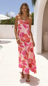 Luna Maxi Dress Rosalie Print
