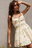 Cintrico Mini Dress Lemon