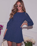 Eliora Polka Dot Mini Dress