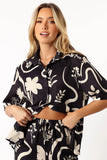 Leo Shirt Black Sand