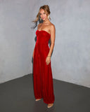 Midnight Solstice Velvet Jumpsuit