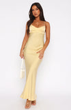 Its Not The Same Maxi Dress Lemon