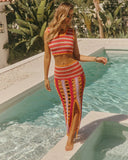 Mirena Crochet Crop Cover Up Top