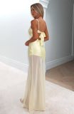 Vip Vibes Maxi Dress Lemon