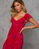 One And Only Floral Maxi Dress