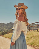 Prairie Rebel Off The Shoulder Top