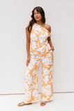 Flynn Pant Set Yellow Floral