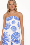 Kristy Pant Set Blue Shell