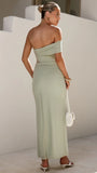Coda Off Shoulder Top Sage