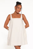 Kora Mini Dress Chalk White