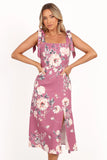 Laurel Dress Dark Rose Floral