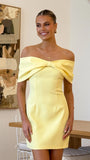 Mia Mini Dress Yellow