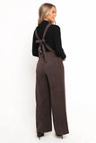 Yvettie Jumpsuit Brown
