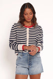 Scout Stripe Cardigan Blue Stripe