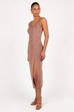 Diani Dress Banksia Brown