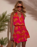 Sweet Drifter Front Tie Romper