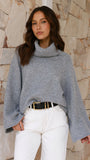 Jacques Knitted Jumper Grey