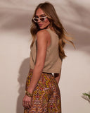 Solstice Sleeveless Sweater Top