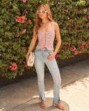 Wild Paloma Striped Vest Top