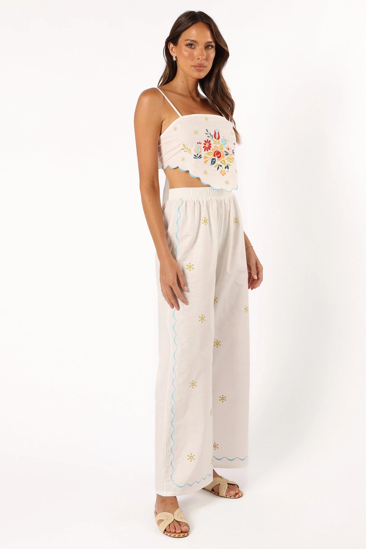 Elizabeth Pant Set Off White