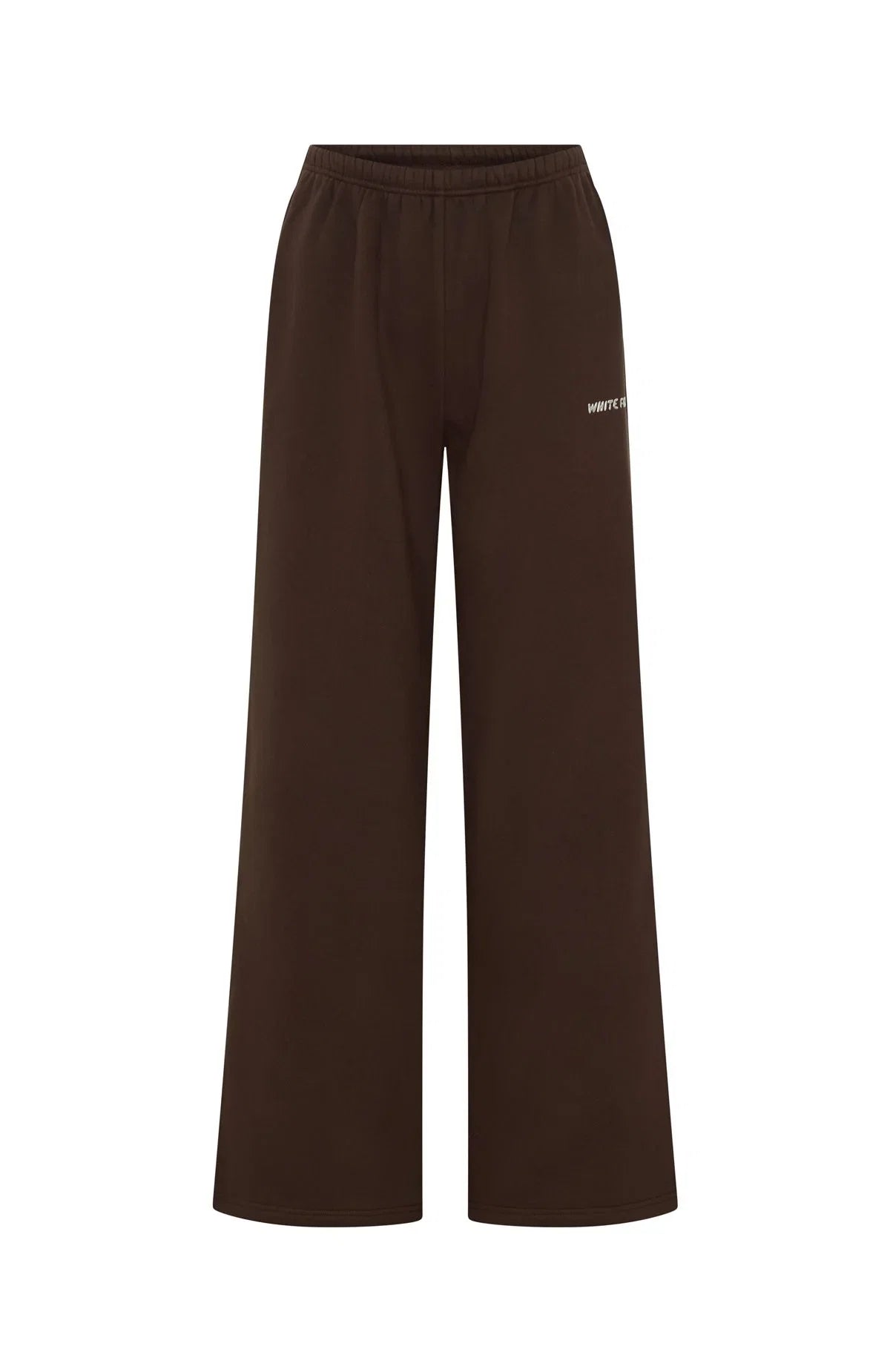 Test Drive Wide Leg Sweatpants Chocolate