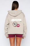 11th Street Shes So Lucky Oversized Hoodie Moon Kiss