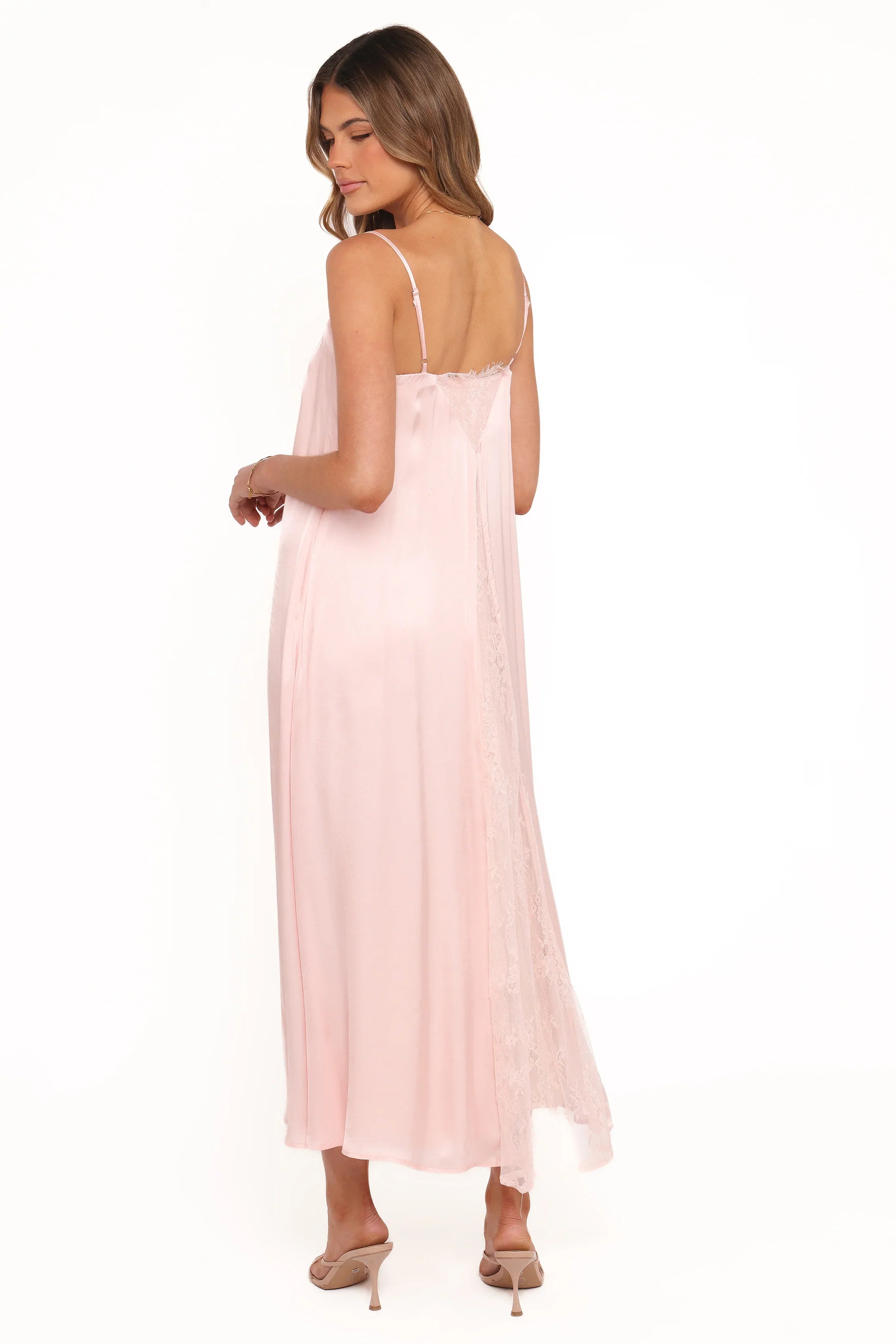 Halsey Midi Dress Pink