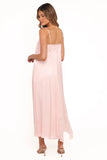 Halsey Midi Dress Pink