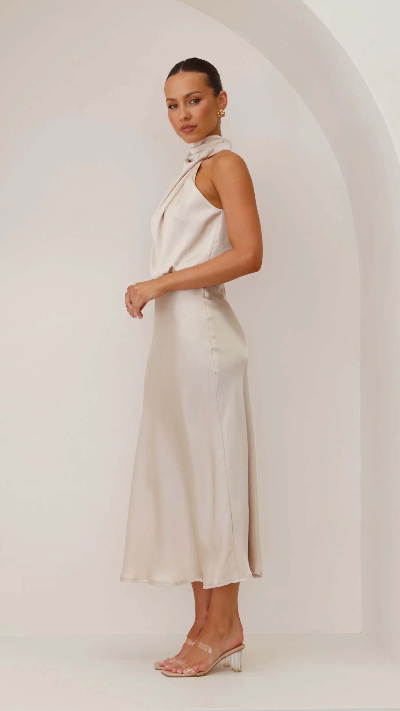 Esther Maxi Dress Champagne