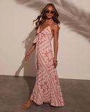Sun Kissed Shores Slip Maxi Dress