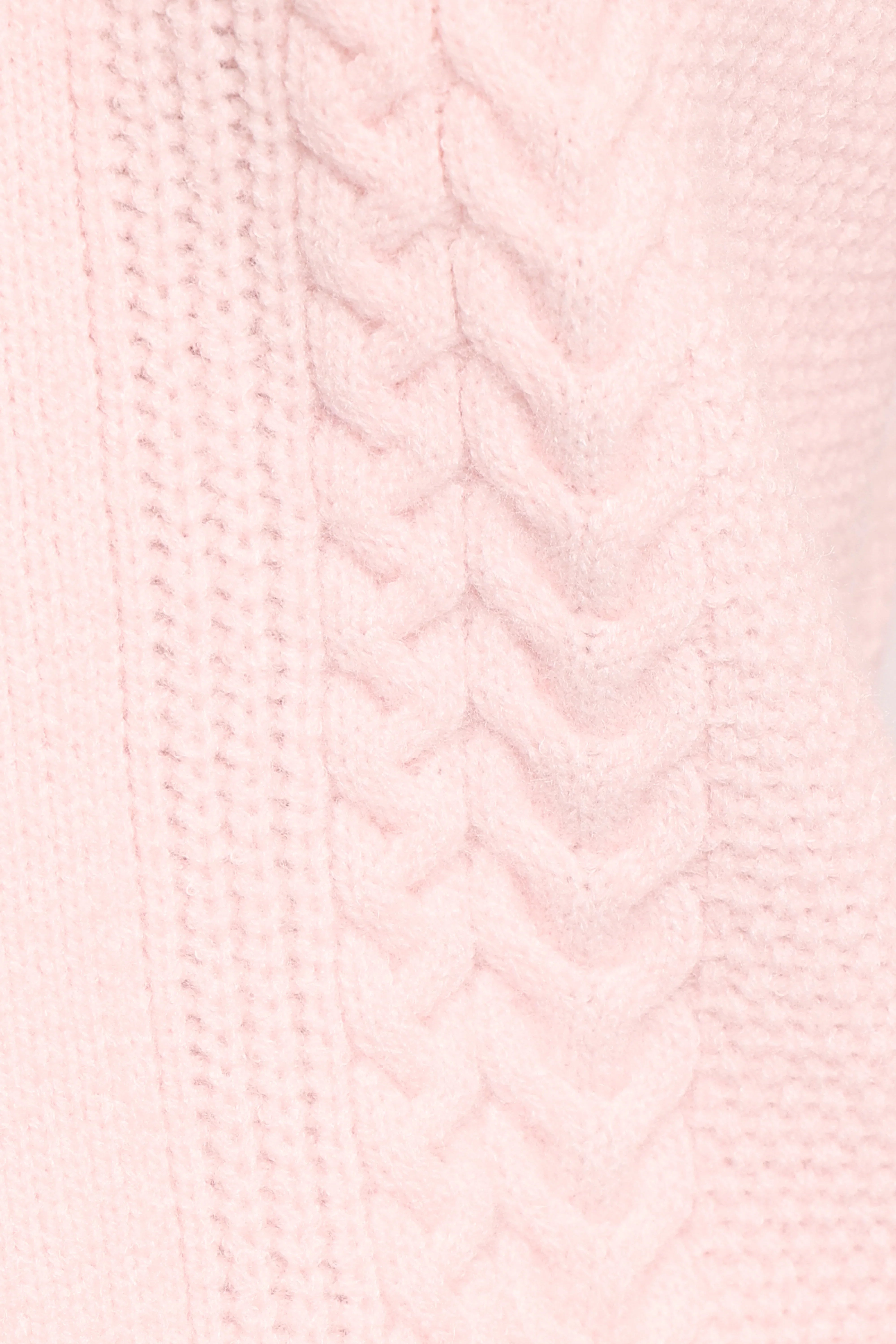 Cherri Single Tie Cardigan Pink